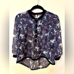 Free People sheer top